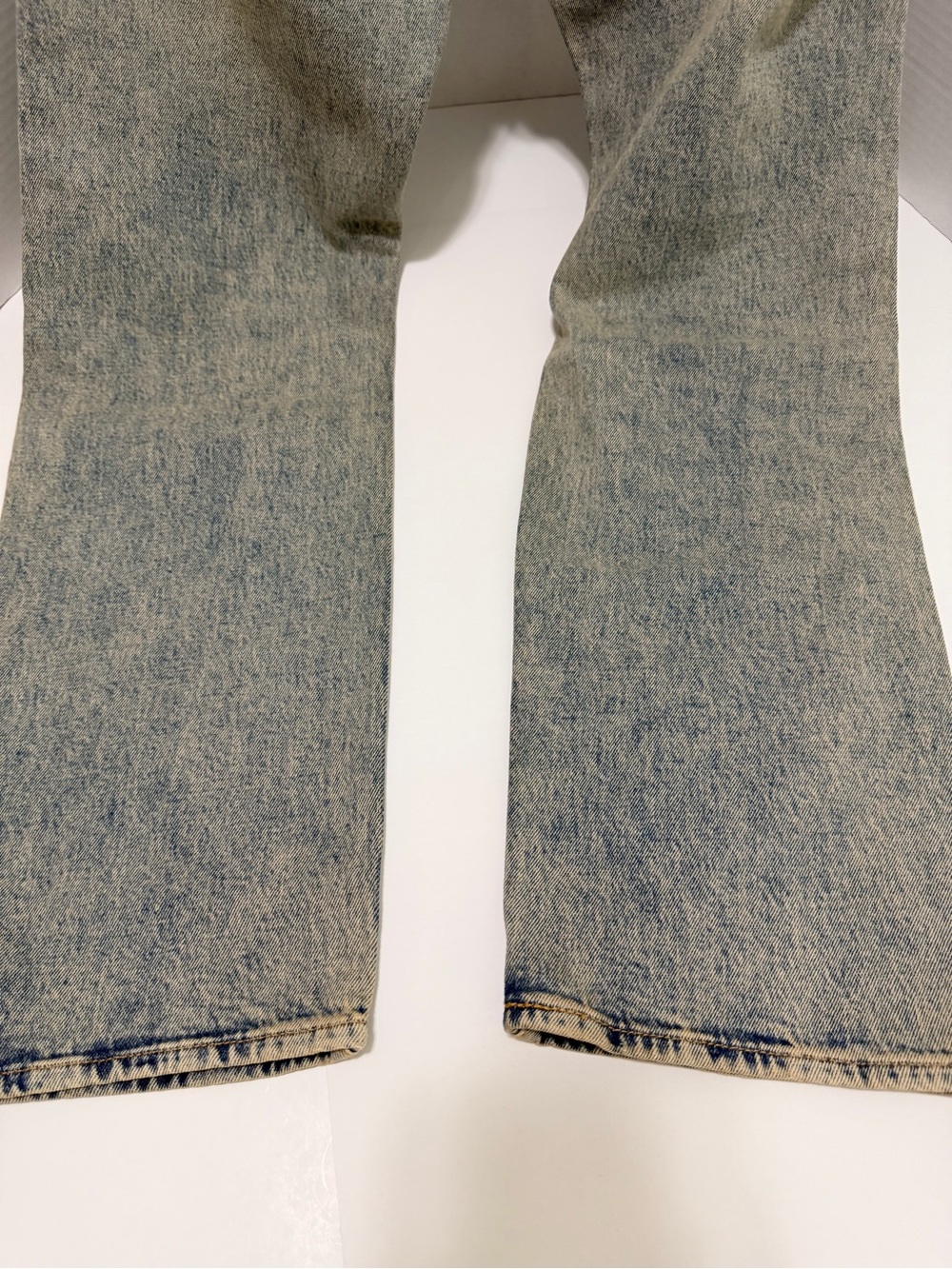 Levi’s 501 Original Men’s Jeans 32x30 Light Wash Stretch Straight Leg NWT - Picture 7 of 15